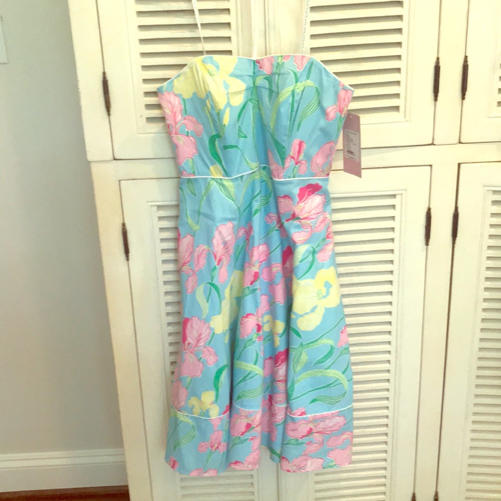 Lilly Pulitzer floral dress sz 2